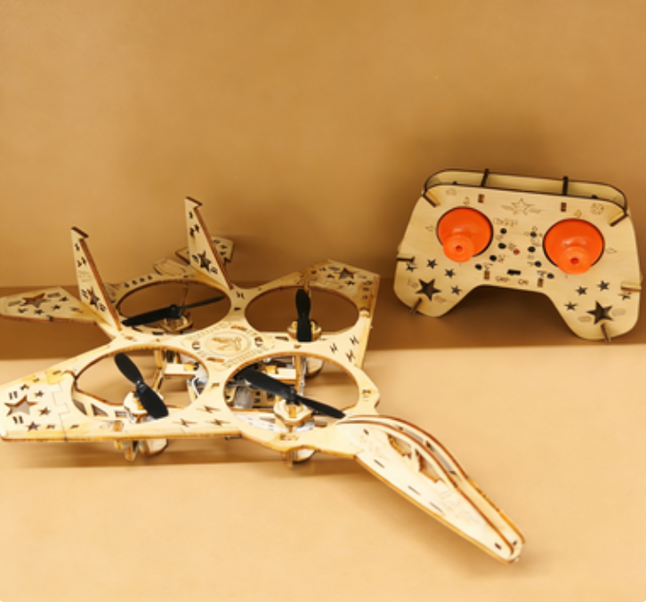 ๐๐ฅ HOT SALE 50%OFF ๐ฅ๐งฉ DIY Wooden Drone Building Kit ๐