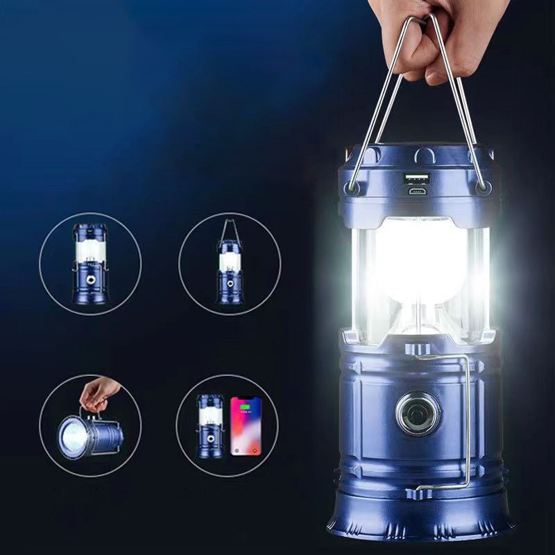 š„LAST DAY SALE - 50% OFFšš”Solar Collapsible Portable LED Camping Lanternā”