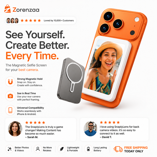 Magnetic Selfie Screen Mirroring Device