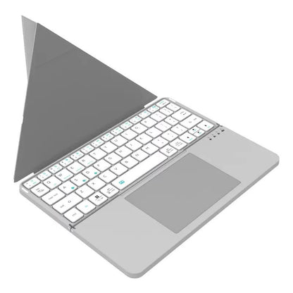 Wireless Bluetooth Folding Keyboard with Detachable Stand