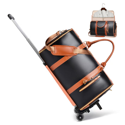 Women's clothing trolley luggage bag