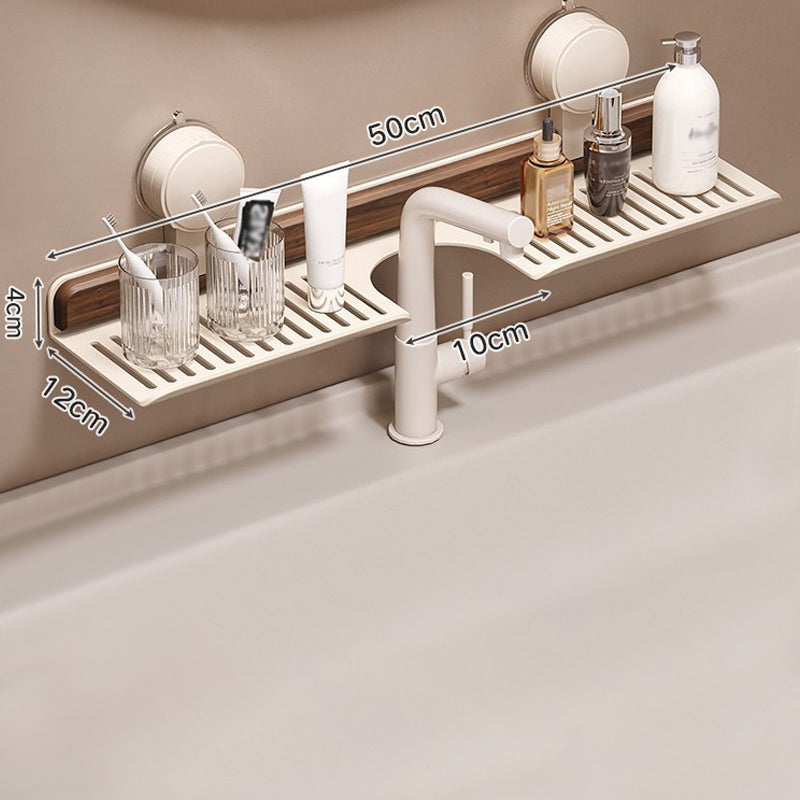 🔥 Bestsellers Recommended – The Furniture Hits of 2025🔥 Walnut Suction Cup Bathroom Shelf