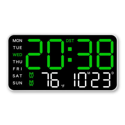 📢📢50% OFF!! ⏰Multifunctional decorative LED digital wall clock, the limitless digital clock for the modern Norwegian home