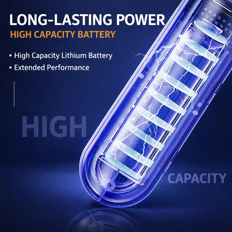 📢📢 50% OFF ⏰💎 Foldable Electric Mosquito Swatter with UV Attract Light – 2-in-1 Automatic Mosquito Killer🦟💡 Rechargeable, safe, ideal for home & travel.✅